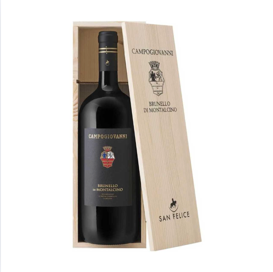Brunello Di Montalcino Campogiovanni Magnum Astucciato Legno San Felice