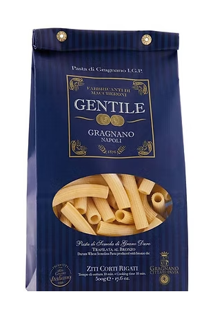 Ziti Corti Rigati Di Gragnano Pastificio Gentile 500 gr