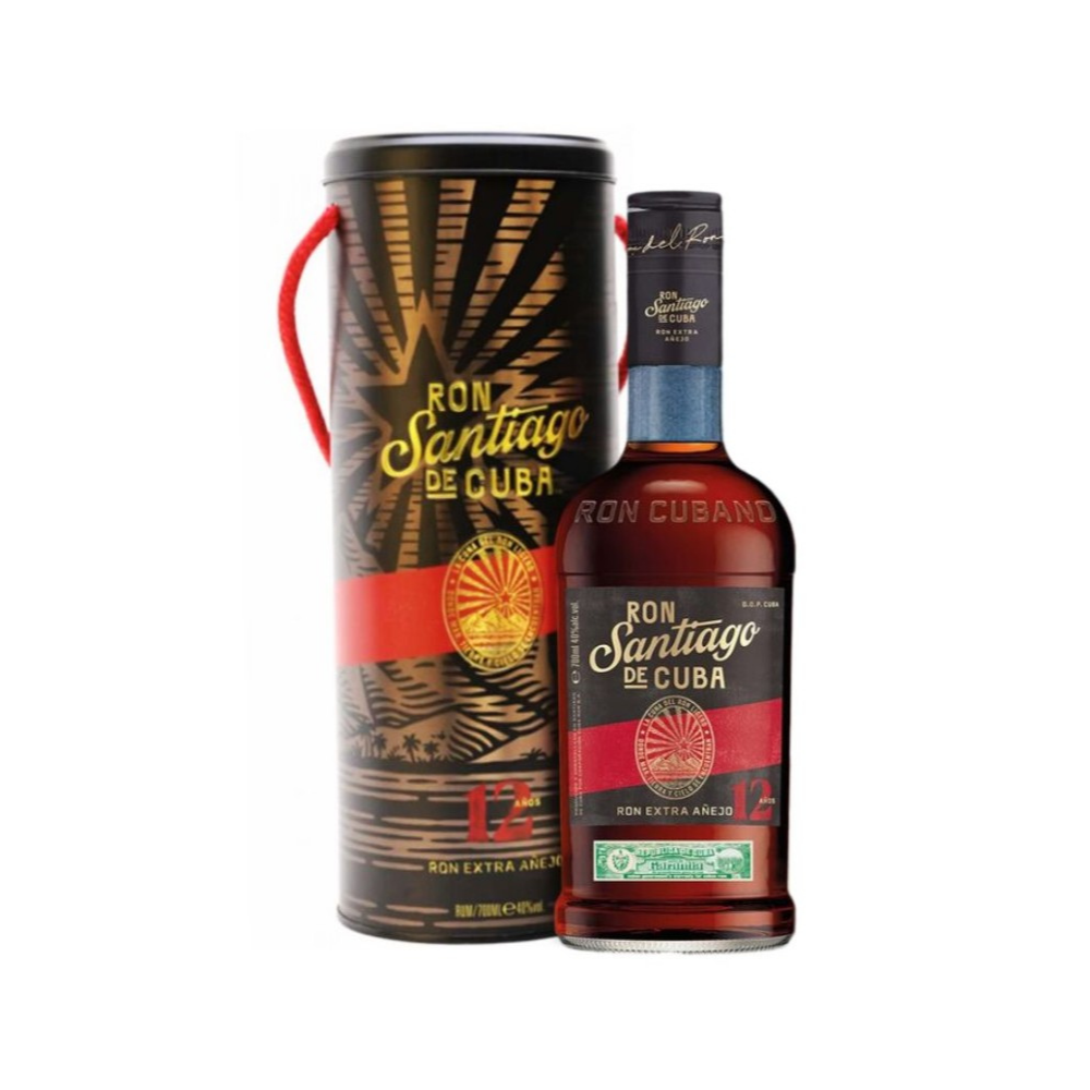 Rum Ron Santiago De Cuba 12 Anni Astucciato