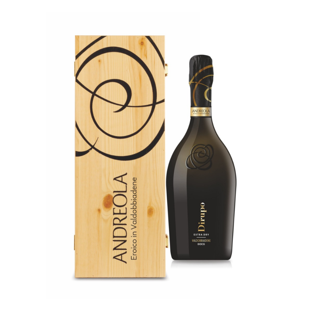 Prosecco  Dirupo Extra Dry 3L Astucciato Legno Andreola