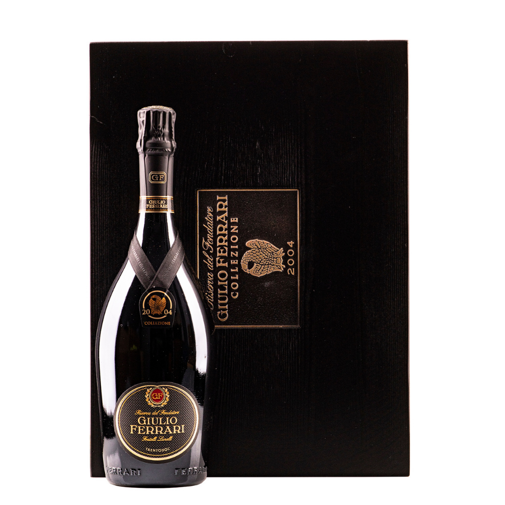 Trento DOC Giulio Ferrari 2004 Riserva Del Fondatore Cofanetto