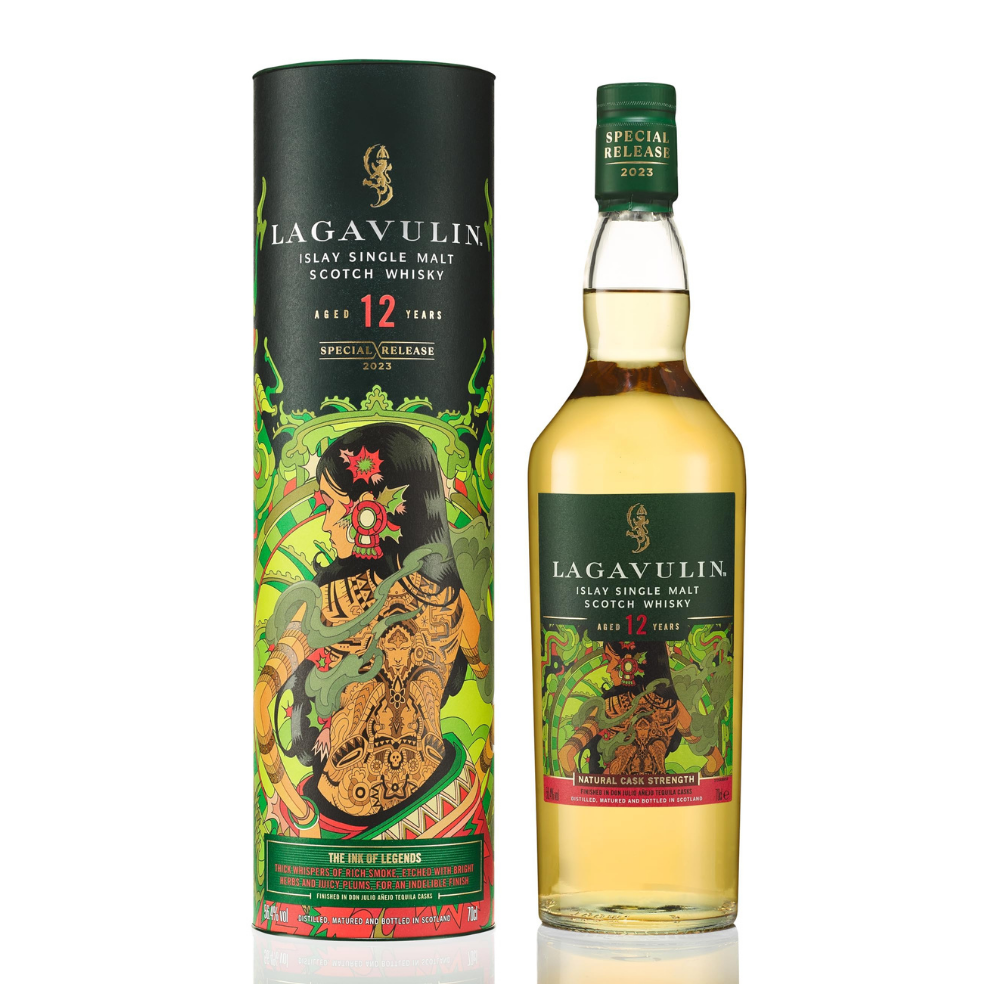 Whisky Lagavulin 12 Anni Special Release Aststucciato