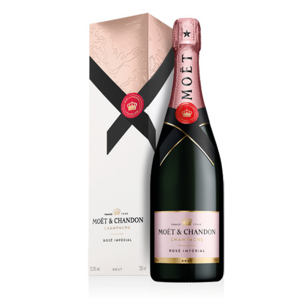 Champagne Moet Rosé Imperial Astucciato