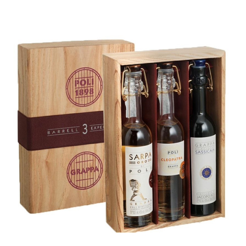Confezione Grappe 3 Barrel Experience Poli