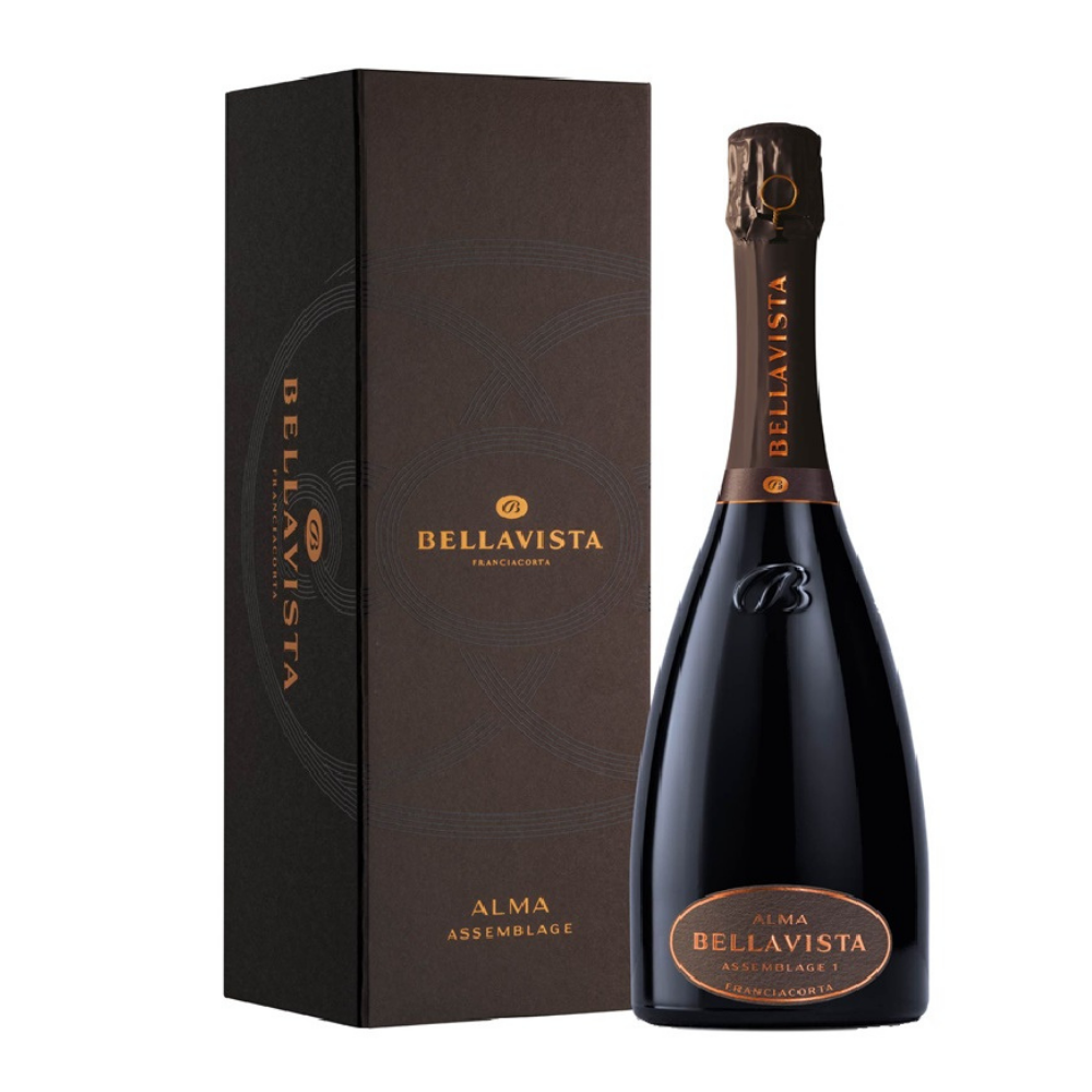 Franciacorta Bellavista Alma Assemblage 1 Gran Cuvée Brut Magnum Astucciato