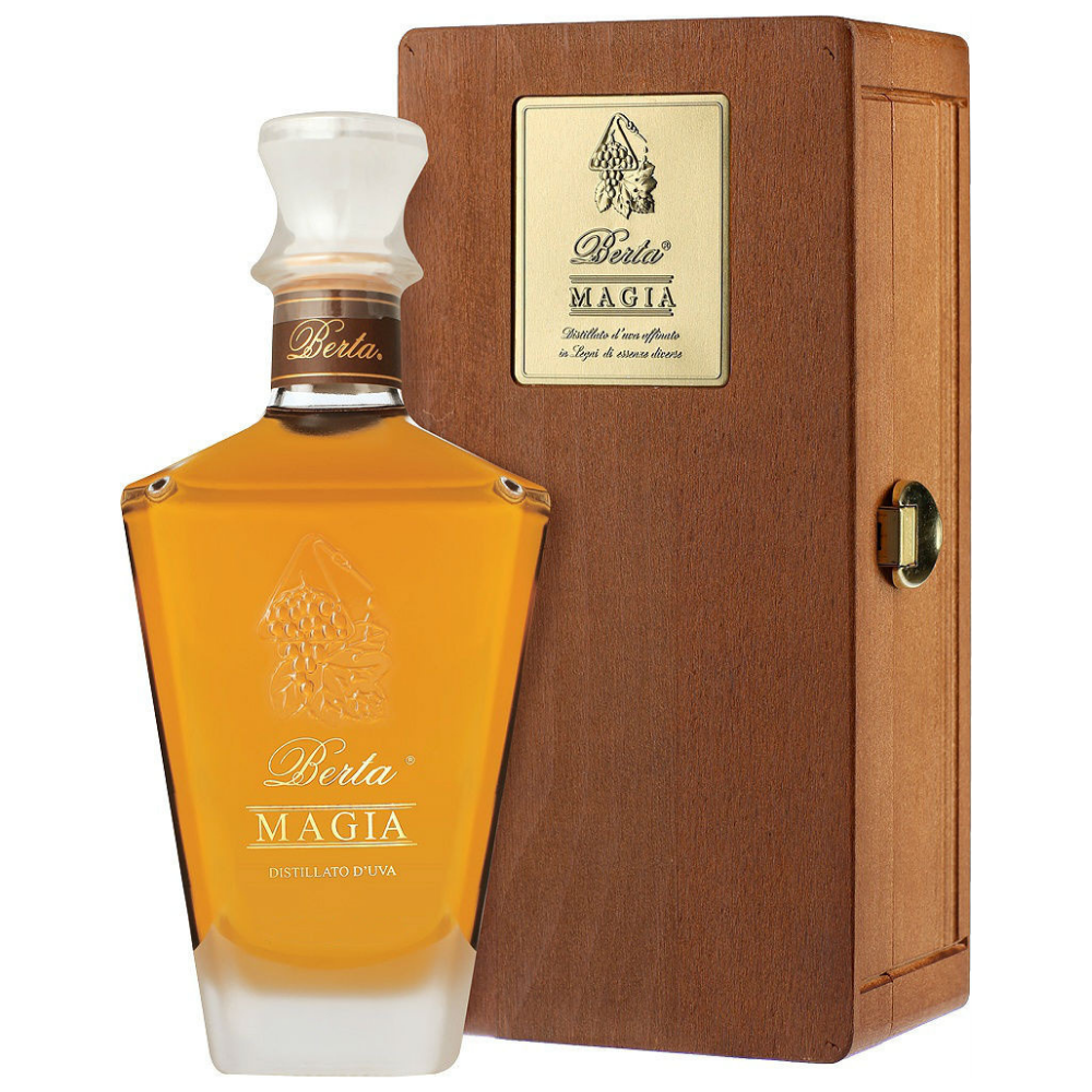 Acquavite Magia Astucciata Legno Berta