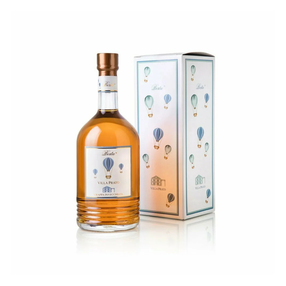 Grappa Villa Prato Invecchiata Astucciata Berta
