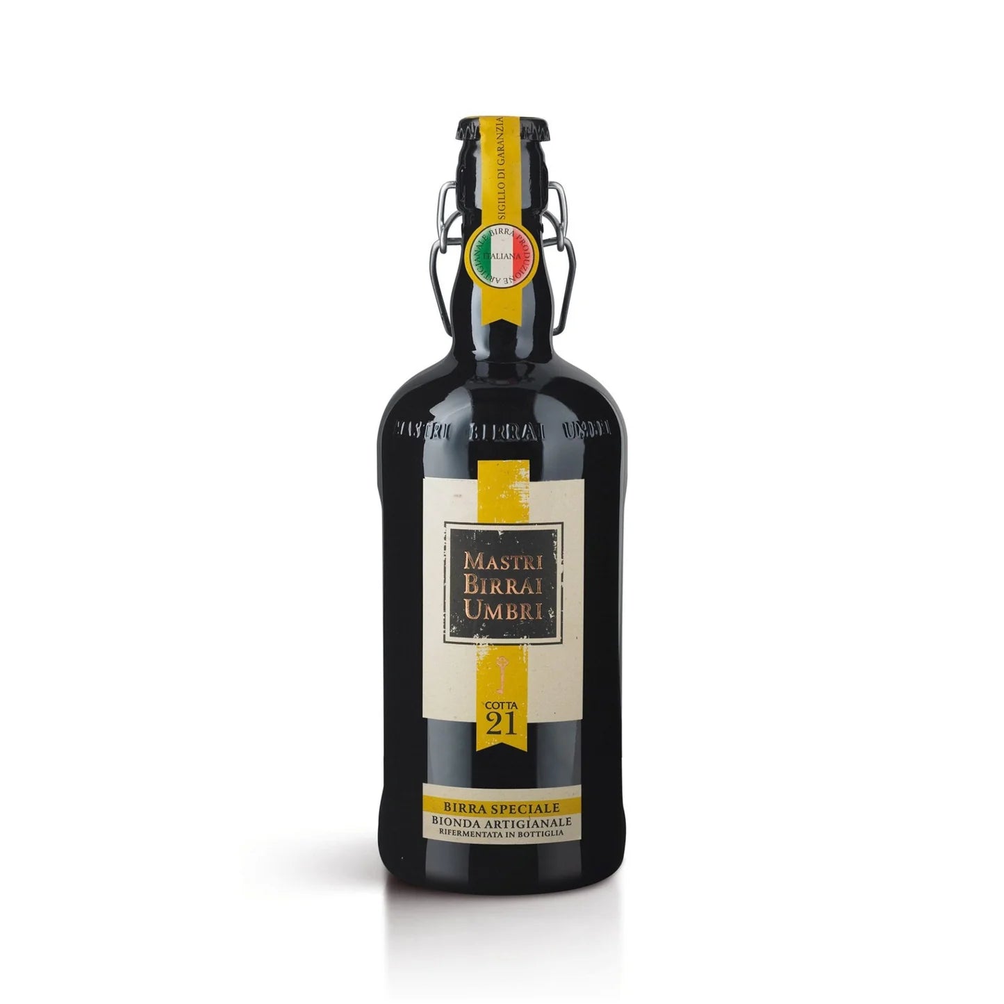 Birra Bionda Artigianale Non Filtrata Non Pastorizzata Cotta 21 Mastri Birrai Umbri 750 ml