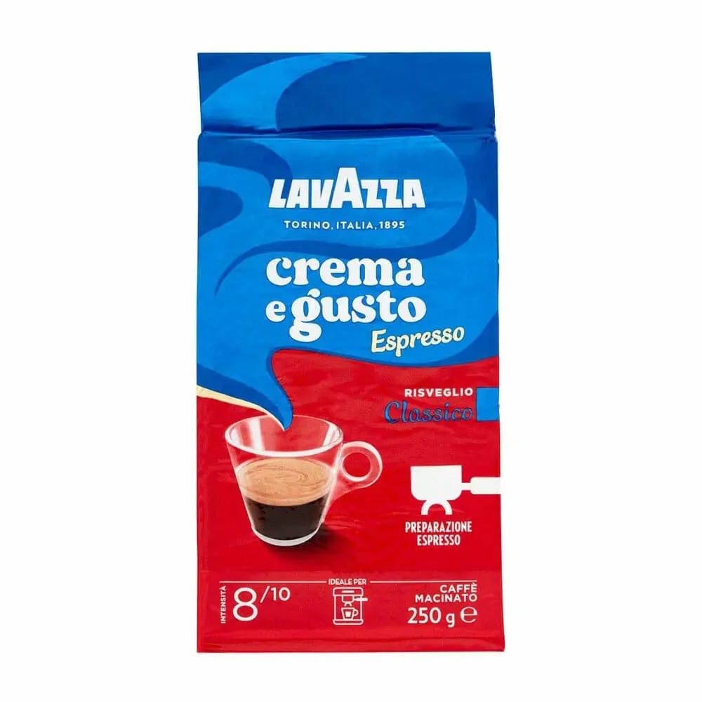 Caffè Crema E Gusto Risveglio Classico Ideale Per Moka Lavazza