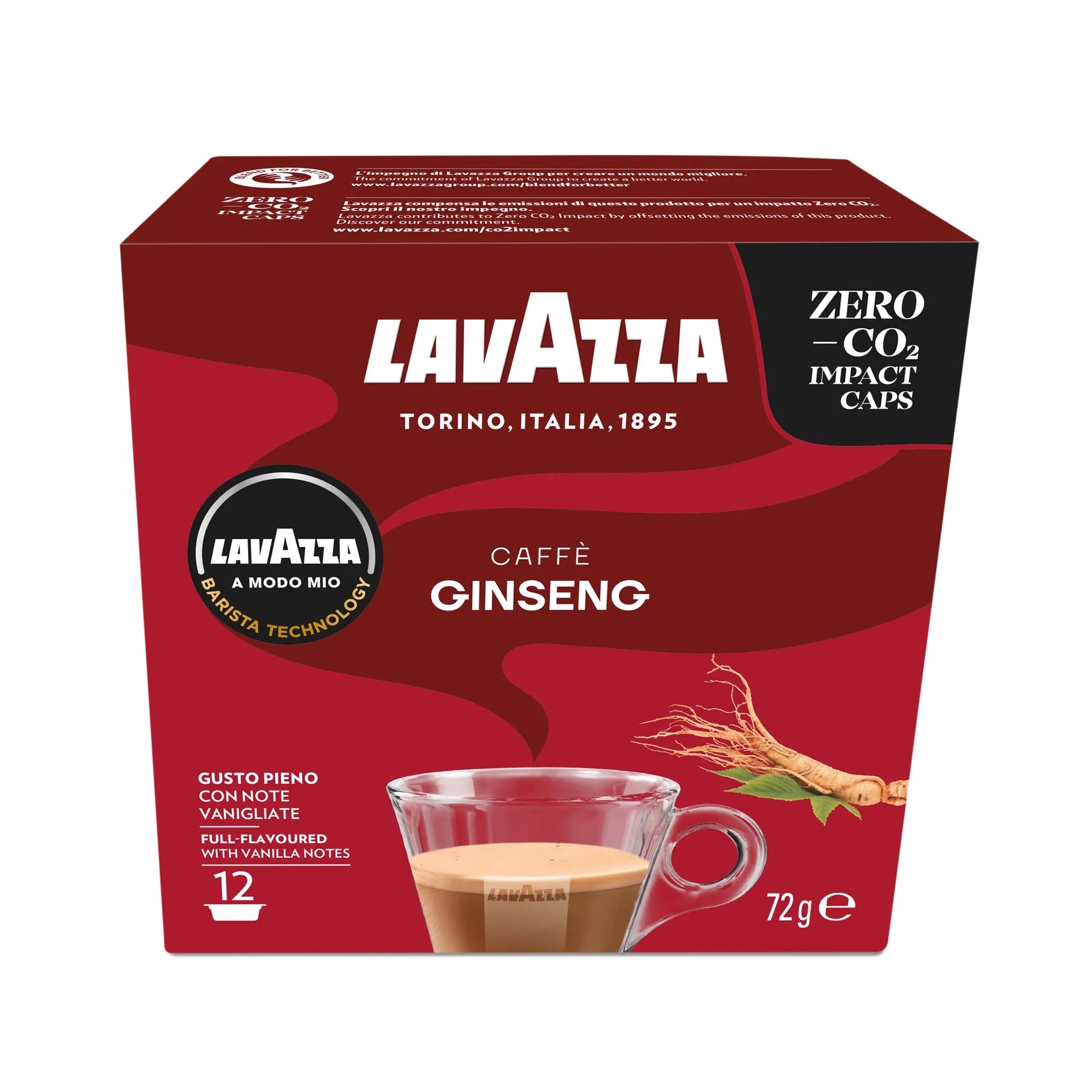 Caffè Gingseng A Modo Mio 12 Cps Lavazza