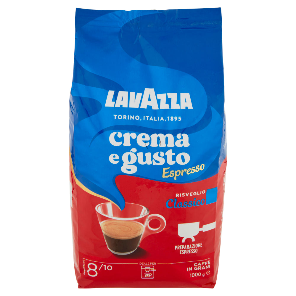 Caffè In Grani Crema E Gusto Risveglio Classico Lavazza