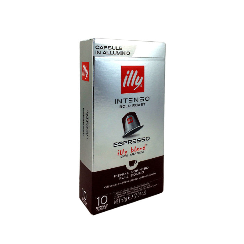 Caffè Intenso Pieno E Corposo 100% Arabica Compatibile Con Macchine Nespresso Original 10 Cps Illy