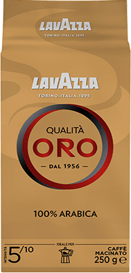 Caffè Qualità Oro 100% Arabica Ideale Per Moka Lavazza