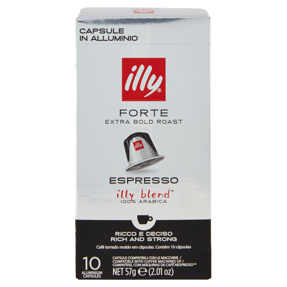 Caffè Ricco E Deciso 100% Arabica Compatibile Con Macchine Nespresso Original 10 Cps Illy