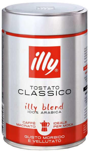 Caffè Tostato Classico 100% Arabica Ideale Per Moka Illy