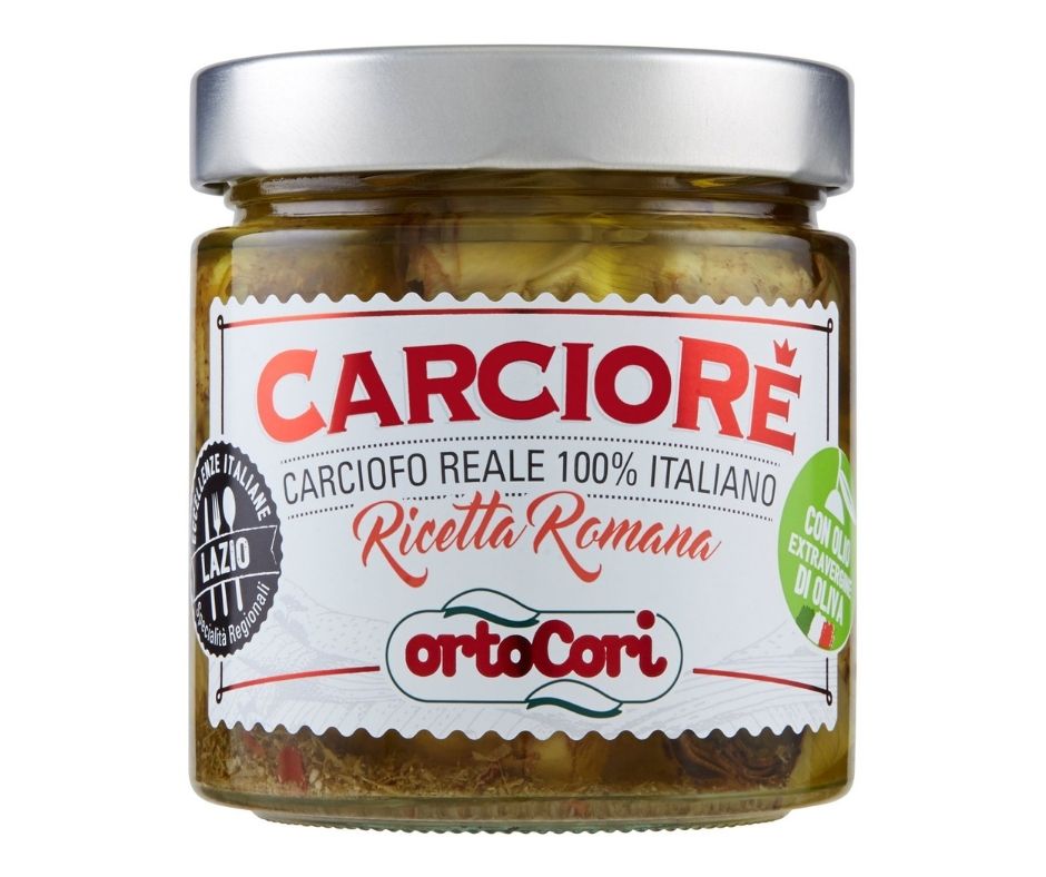 CarcioRè Carciofi Interi Ricetta Romana 1,5 Kg Ortocori