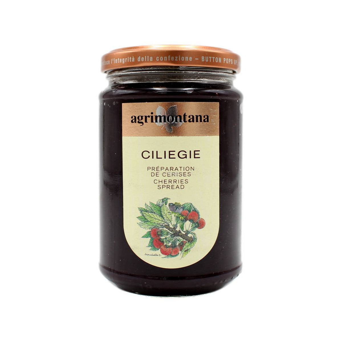 Marmellata Alle Ciliegie Agrimontana 330 gr