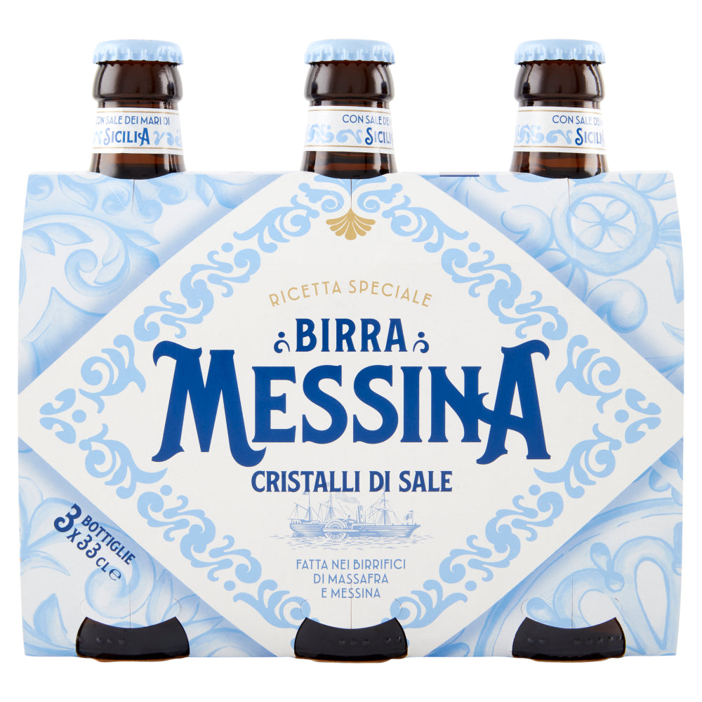 Birra Messina Cristalli Di Sale 33X3 cl