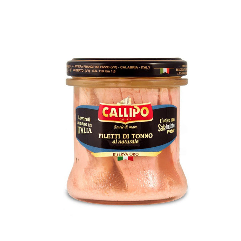 Filetti Di Tonno Al Naturale Riserva Oro 150 gr Callipo