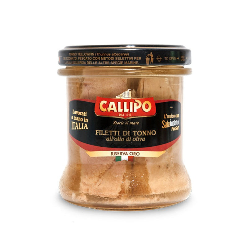 Filetti Di Tonno All'Olio D'Oliva Riserva Oro 150 gr Callipo