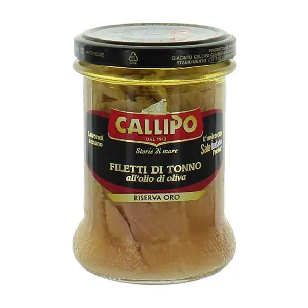 Filetti Di Tonno All'Olio D'Oliva Riserva Oro 200 gr Callipo