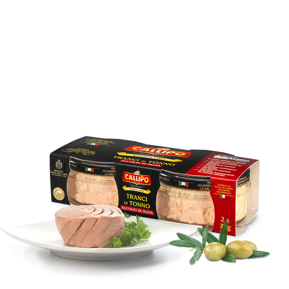 Filetti Di Tonno All'Olio D'Oliva Riserva Oro 70X2 gr Callipo
