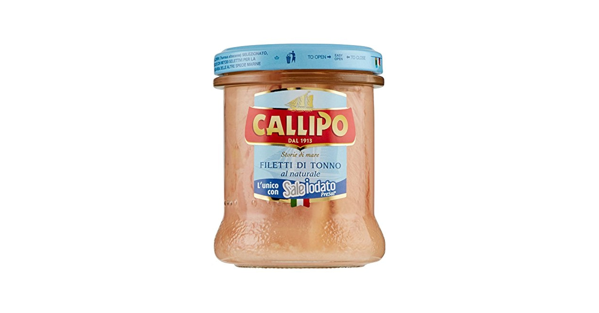 Trancetti Di Tonno All'Olio D'Oliva Con Sale Iodato Presal 175 gr Callipo