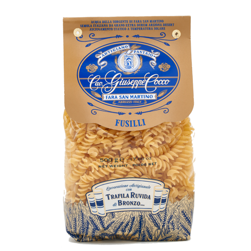 Fusilli "Trafila Ruvida" Pastificio Cocco 500 gr