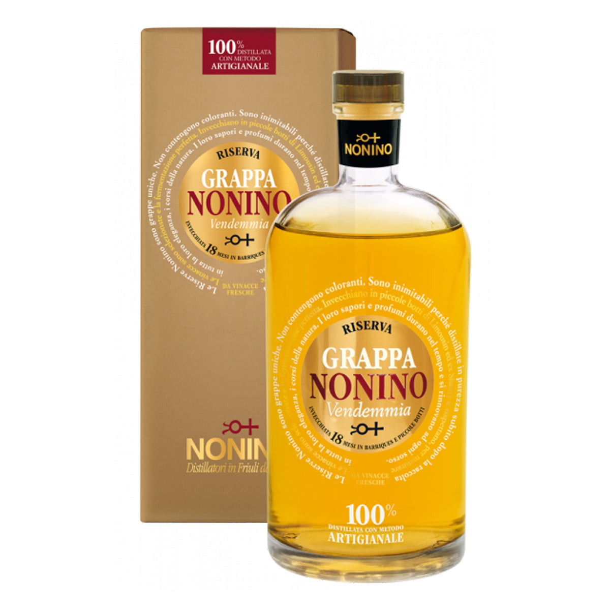 Grappa Riserva 18 Mesi Astucciata Nonino 0.70 L