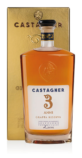 Grappa Riserva 3 Anni Astucciata Castagner