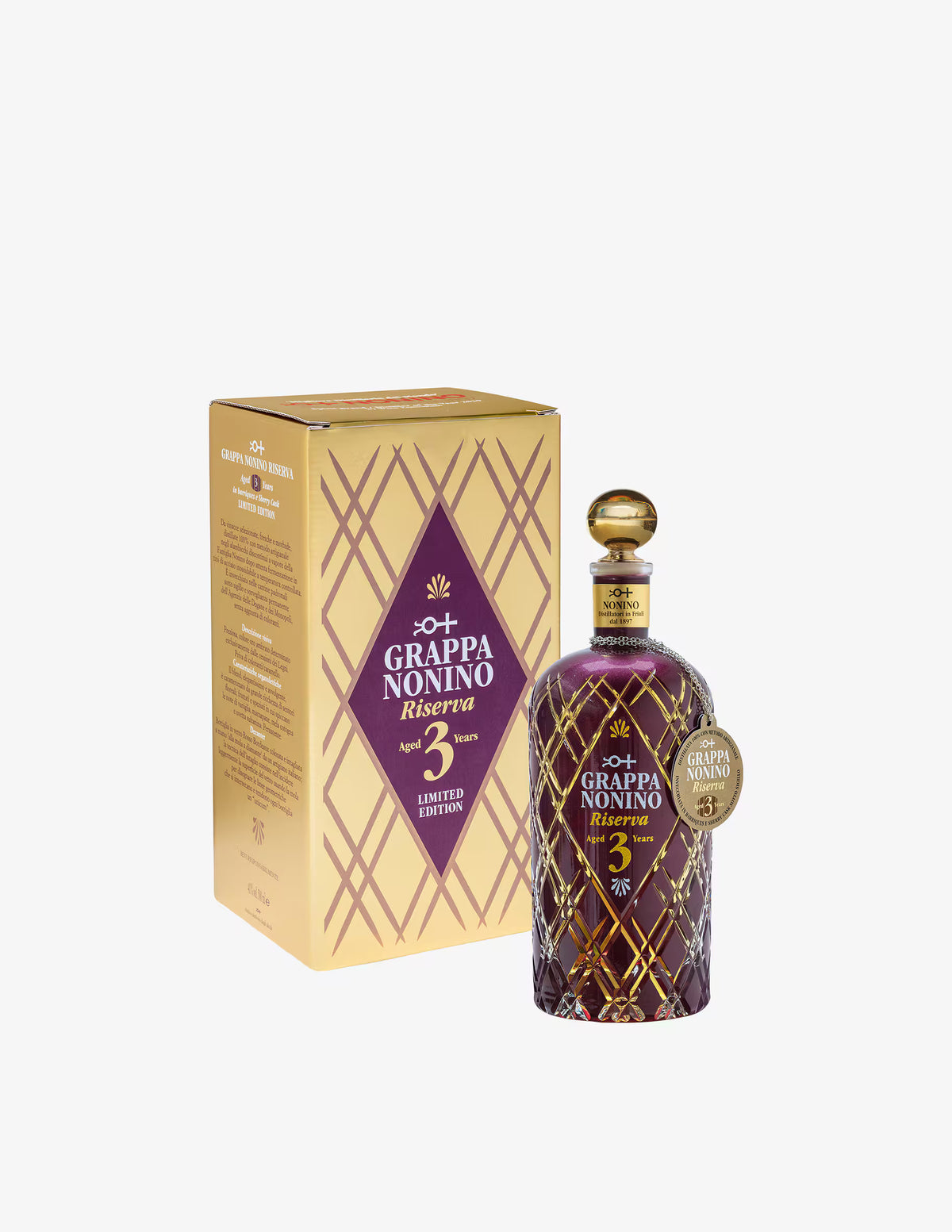 Grappa Riserva 3 Anni Astucciata Nonino 0.50 L
