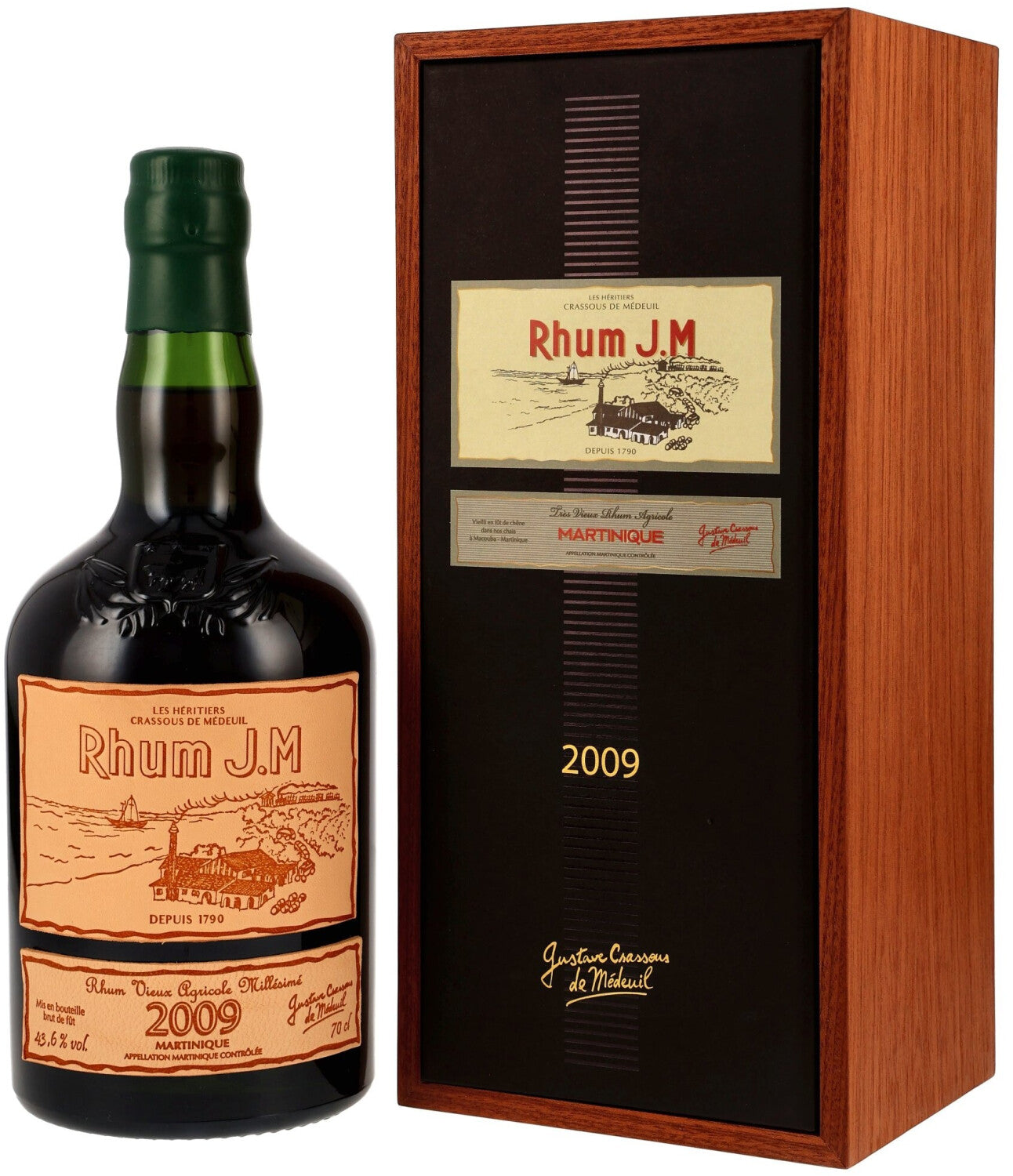Rhum JM Millesimato 2009 Astucciato
