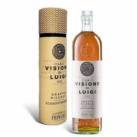 Grappa La Visione Di Luigi Riserva Astucciata Francoli