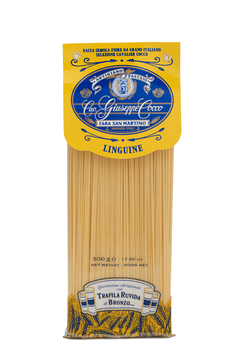 Linguine "Trafila Ruvida" Pastificio Cocco 500 gr