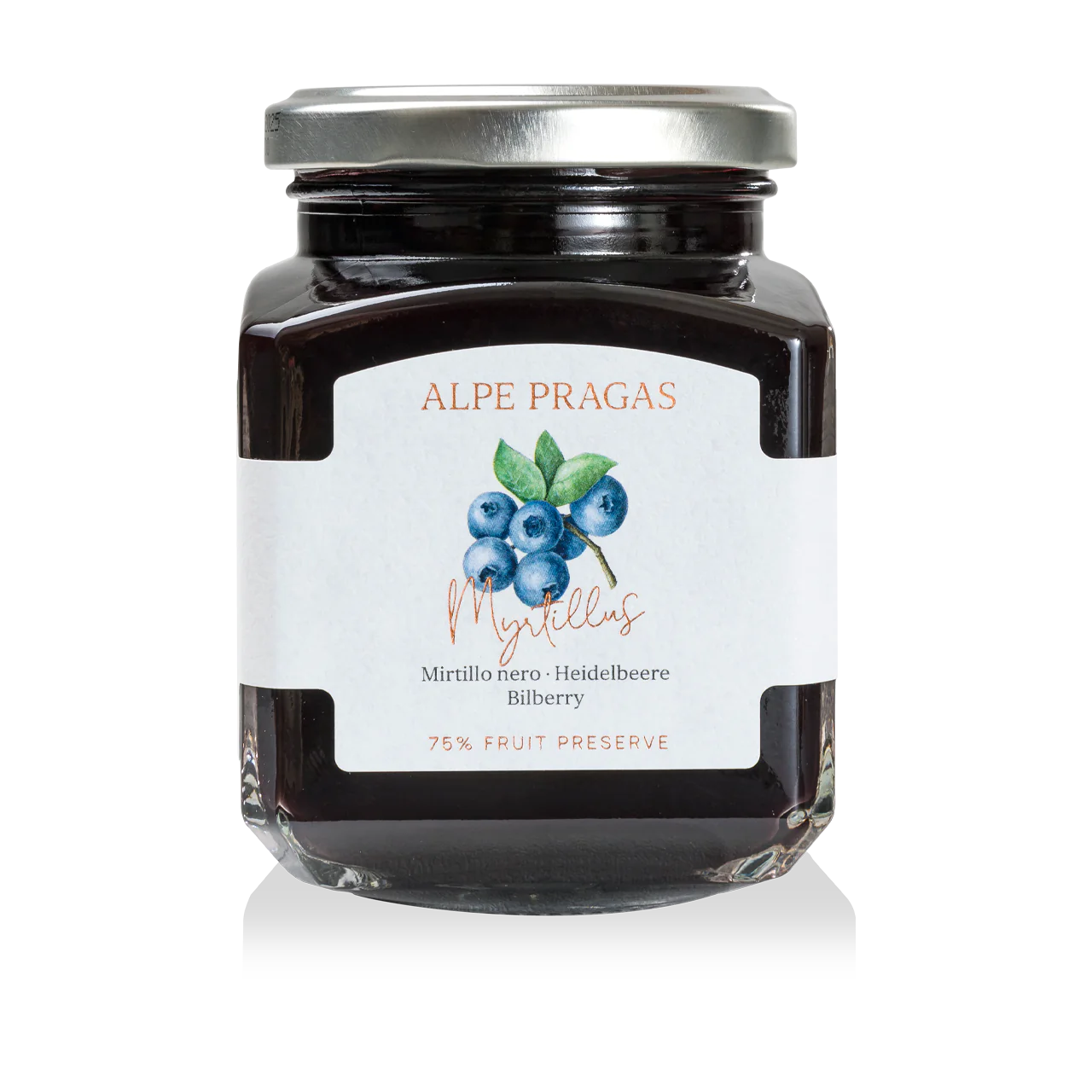 Marmellata Di Mirtillo Nero Alpe Pragas 335 gr