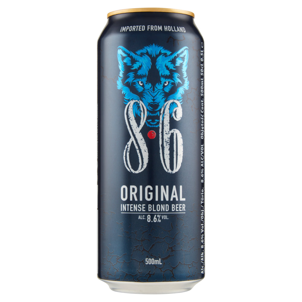 Birra 8.6 Original Lattina 500 ml