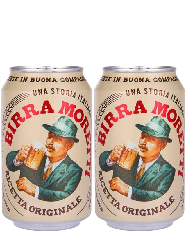 Birra Moretti Ricetta Originale Lattina 33X2 cl