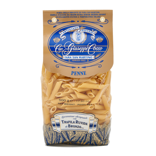 Penne "Trafila Ruvida" Pastificio Cocco 500 gr