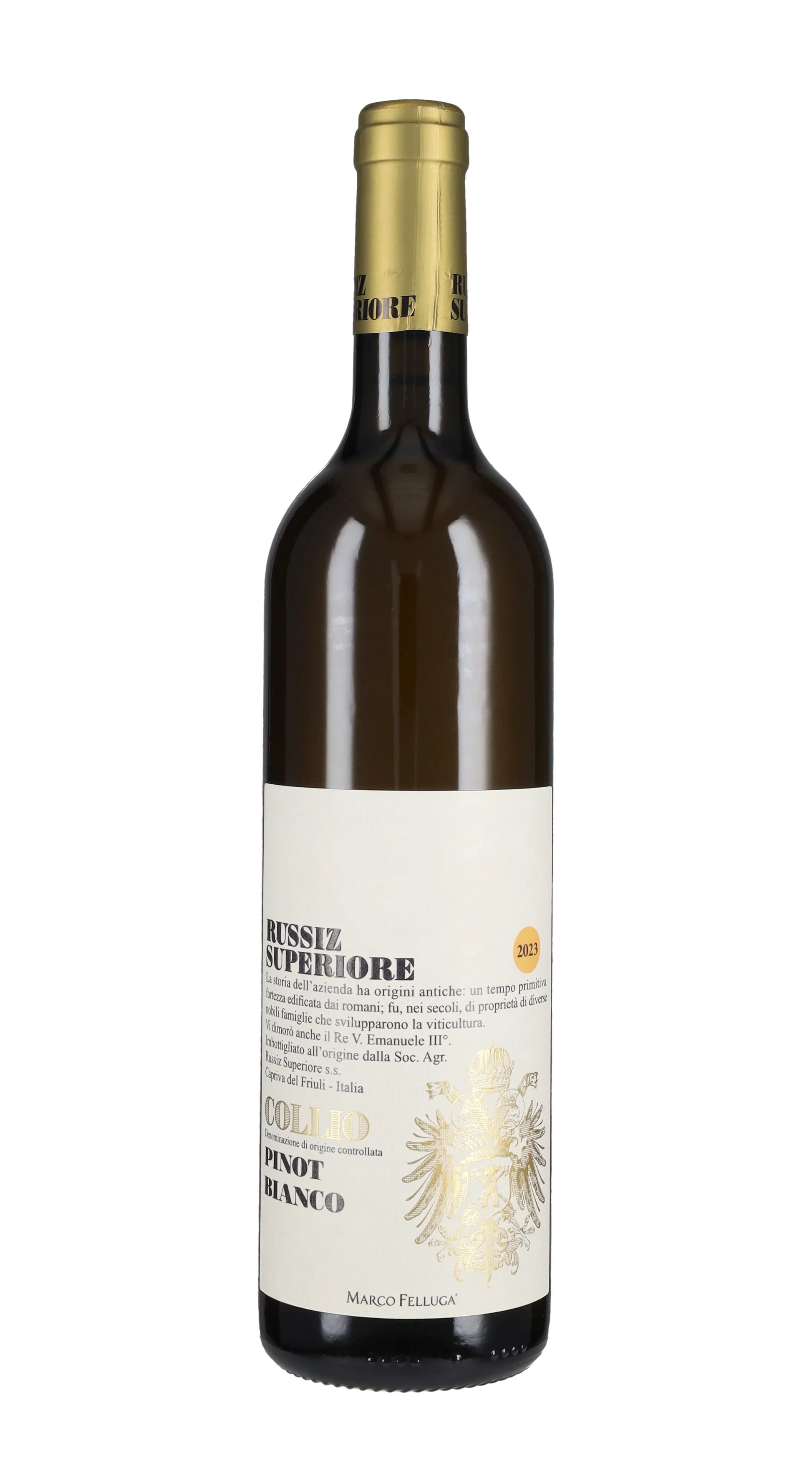 Pinot Bianco Russiz Superiore 0.75 L