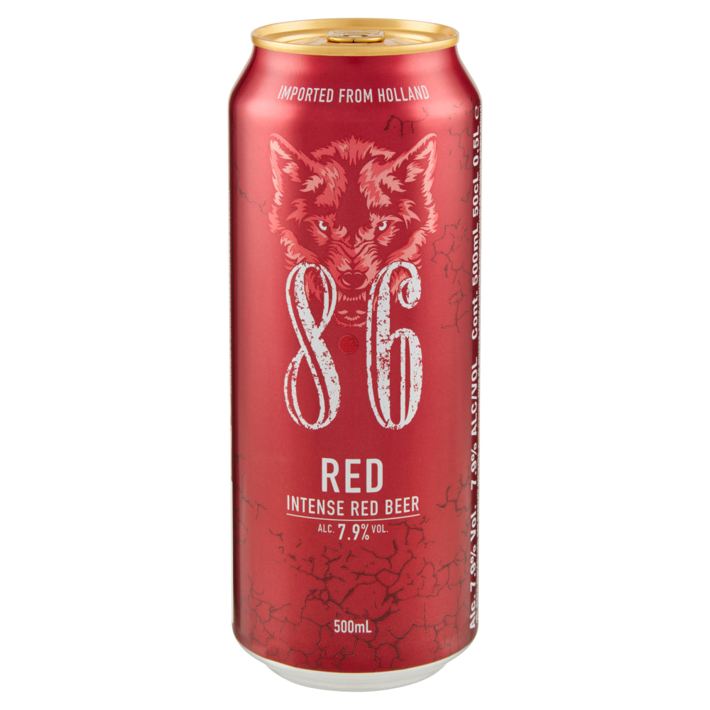 Birra 8.6 Red Lattina 500 ml