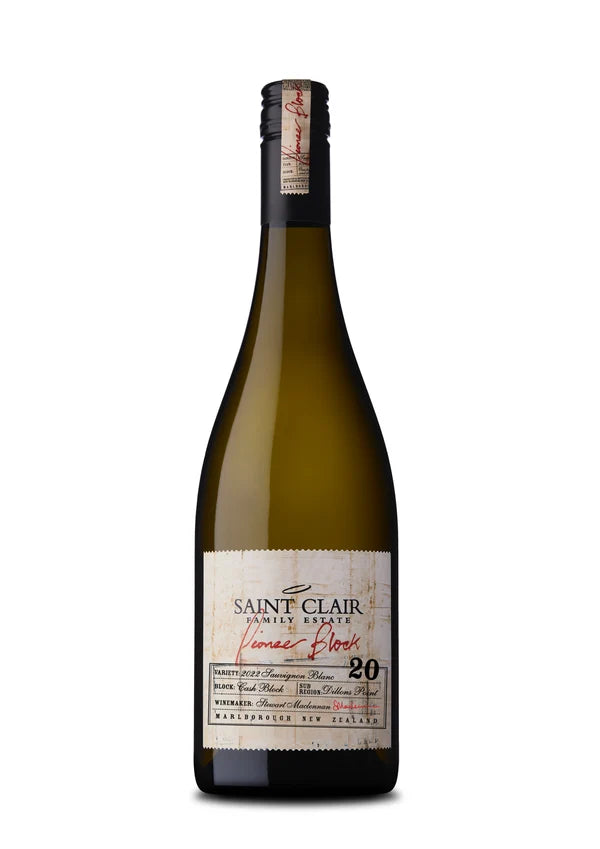 Sauvignon Blanc Pioneer Block 20 Cash Block Saint Clair 0.75 L
