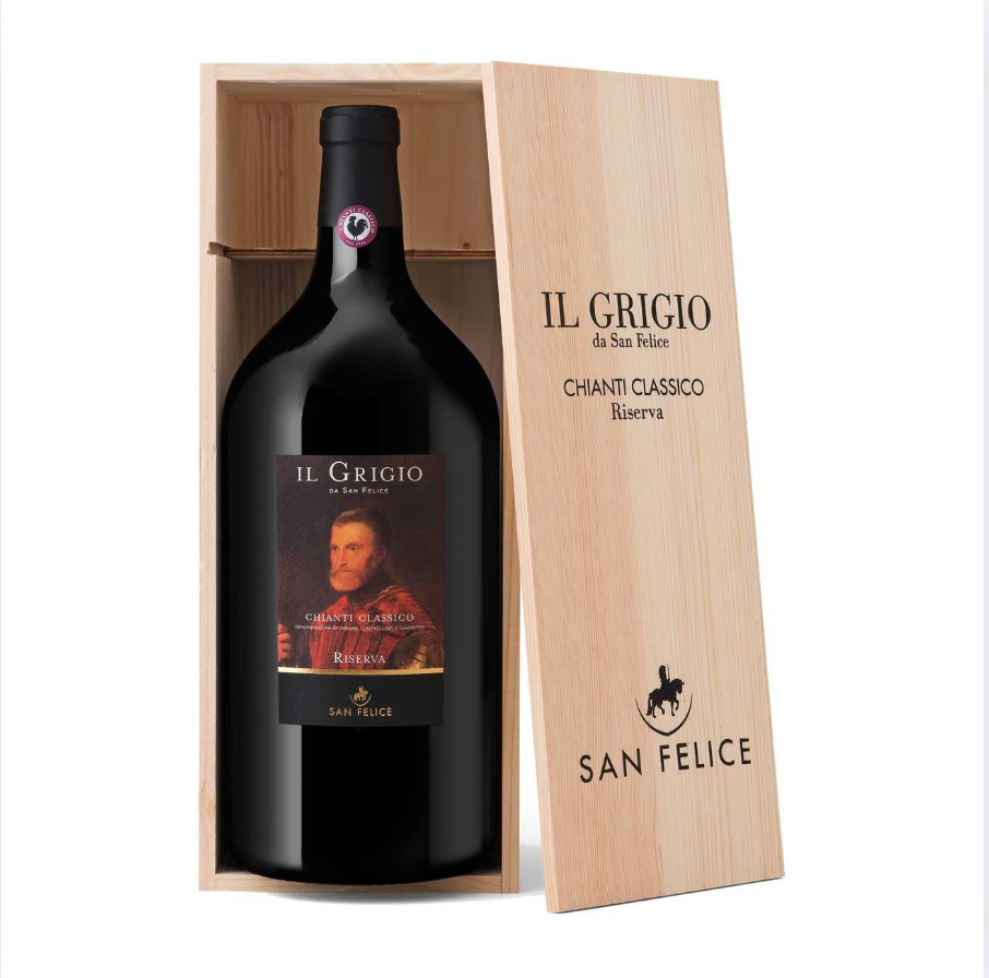 Il Grigio Chianti Classico Riserva Jeroboam 3 Litri Astucciato Legno San Felice