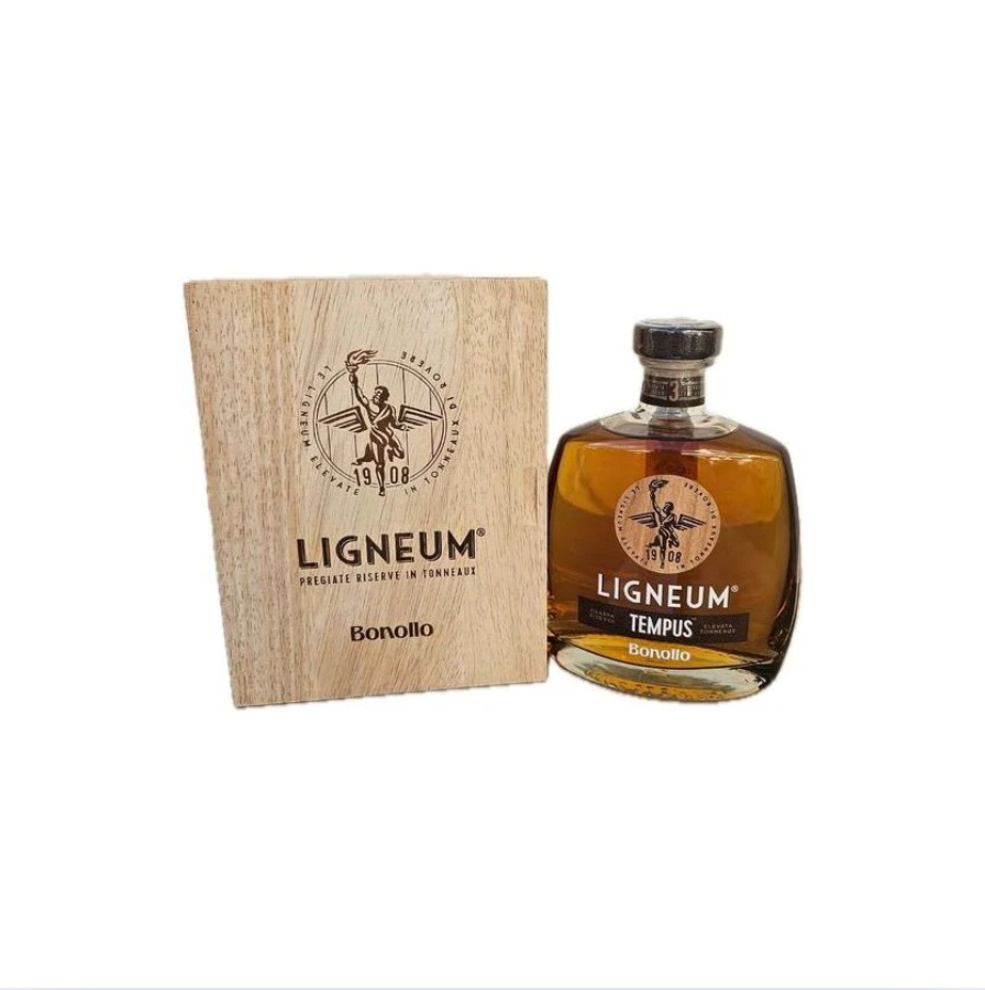 Grappa Ligneum Riserva Tempus Astucciata Legno Bonollo