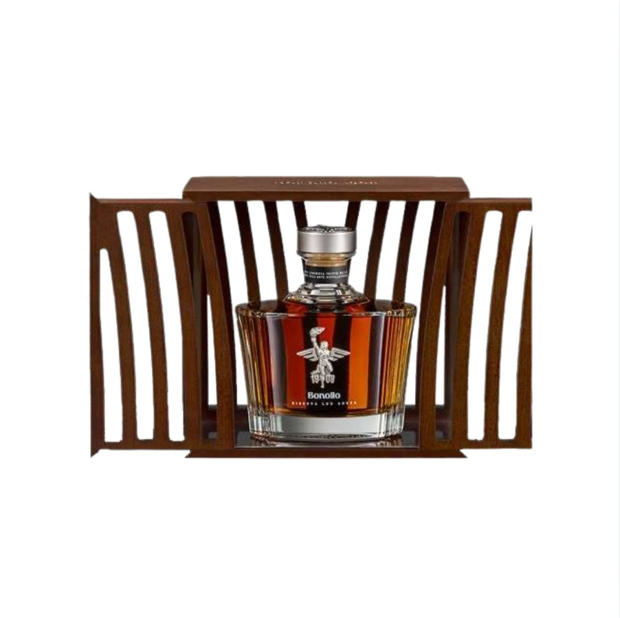 Grappa Lux Aurea Astucciata Legno Bonollo