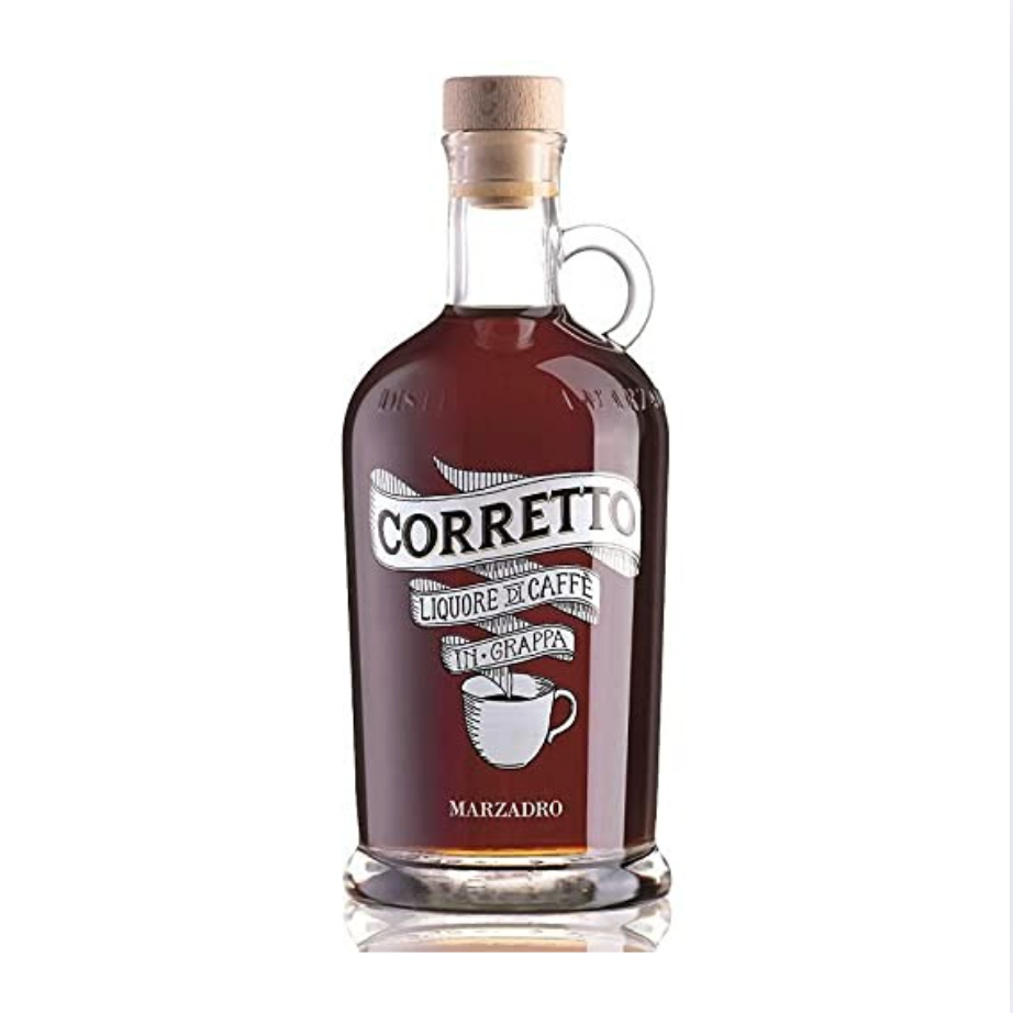 Corretto Liquore Di Caffè In Grappa Marzadro