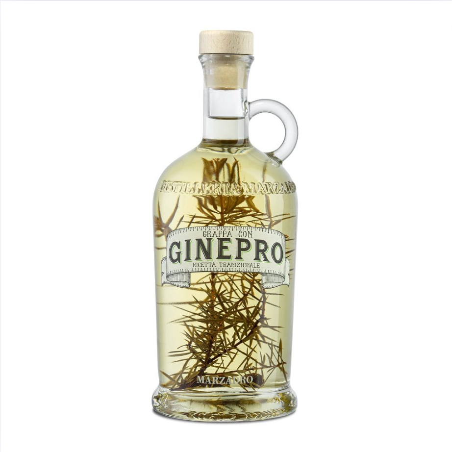 Grappa Con Ginepro Ricetta Tradizionale Astucciata Marzadro