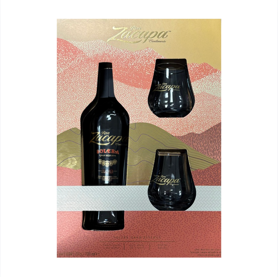 Confezione Zacapa 23 Anni + 2 Calici