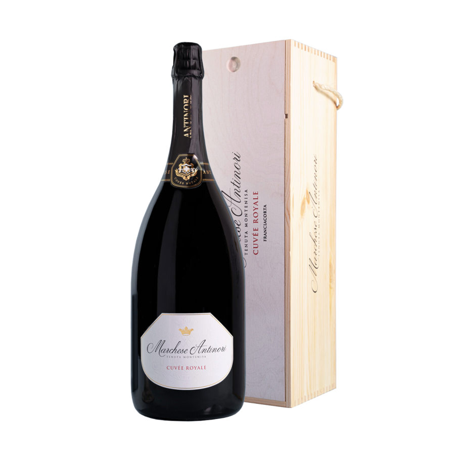 Franciacorta Cuvée Royal Mathusalem 6L Astucciato Legno Marchesi Antinori