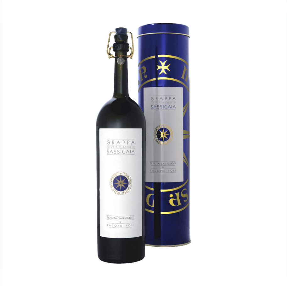 Grappa Riserva Sassicaia Astucciata Poli