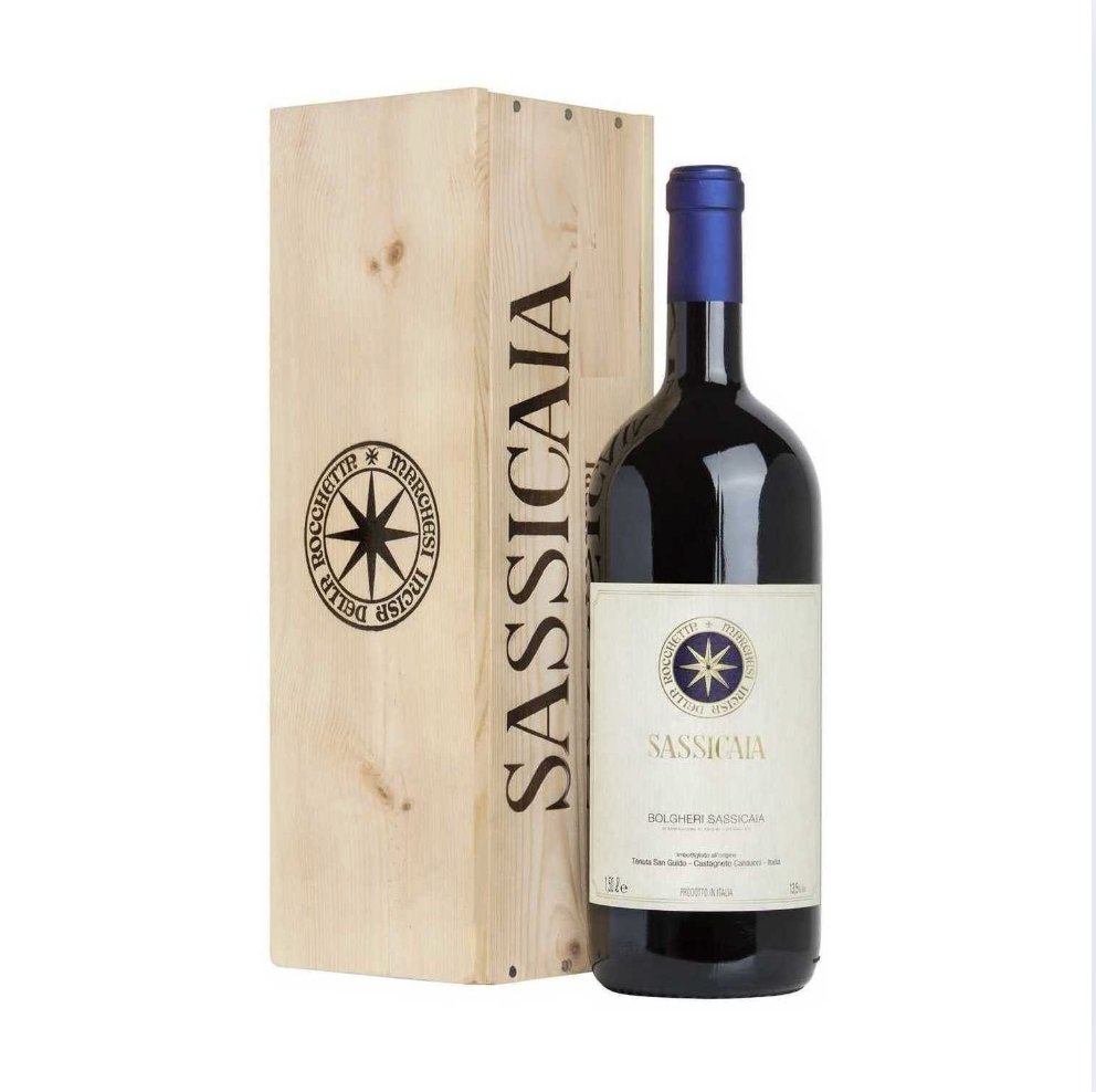 Sassicaia 2022 Magnum Astucciato Legno Tenuta San Guido